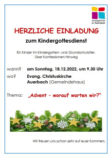 Kindergottesdienst