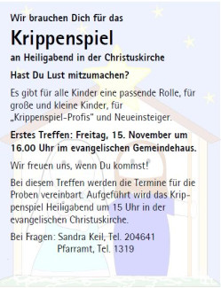 Krippenspiel 24